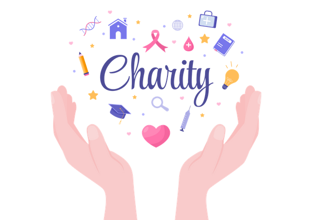 Charity organization Illustration