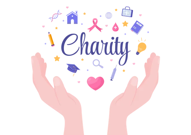 Charity organization  Illustration