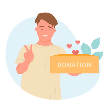 Charity Support  Illustration