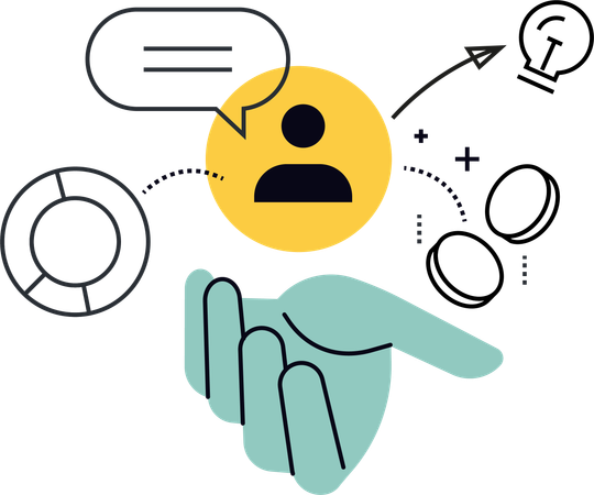 Chat message  Illustration