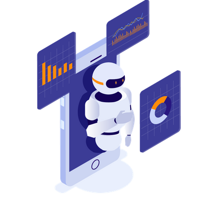 Chatbot Application  Illustration