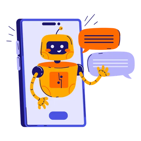 Chatbot  Illustration