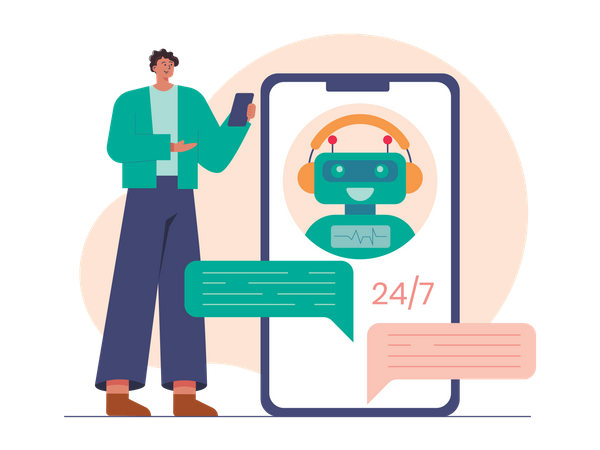 Chatbot  Illustration