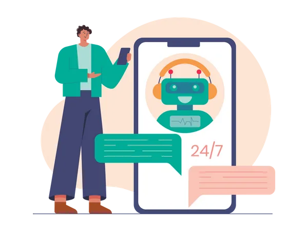 Chatbot  Illustration