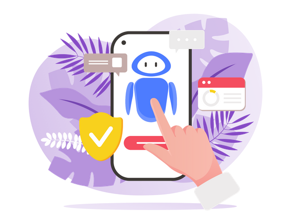 Chatbot  Illustration