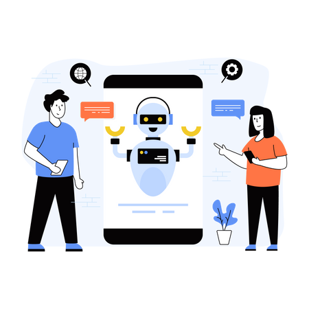 Chatbot  Illustration