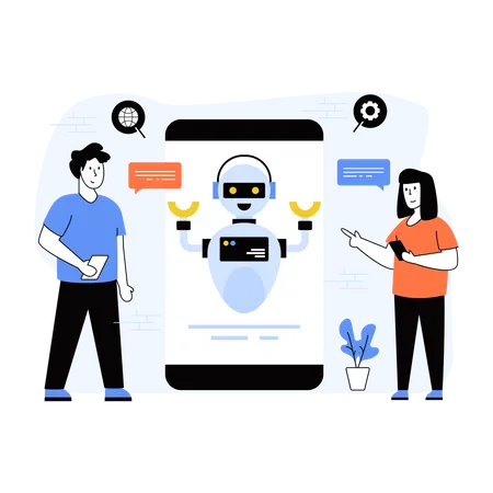 Chatbot  Illustration