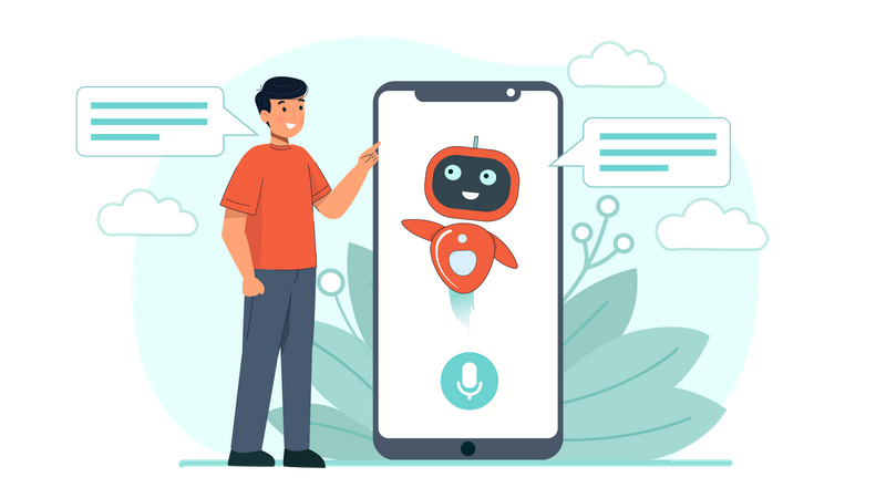 Chatbot  Illustration