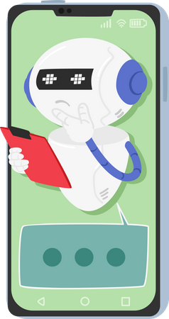 Chatbot Is A Software Program That Uses Artificial Intelligence Ai To Converse With People Via Messaging Platforms Illustration