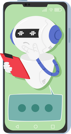 Chatbot Is A Software Program That Uses Artificial Intelligence Ai To Converse With People Via Messaging Platforms  Illustration