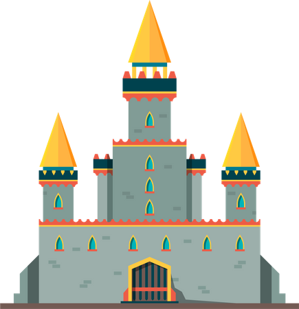 Château majestueux  Illustration