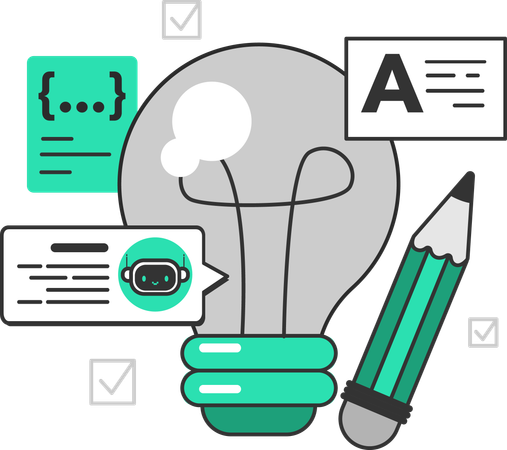 Chatgpt idea Illustration