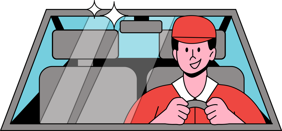 Conducteur  Illustration