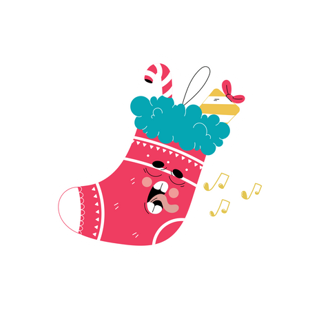 Chaussettes de Noël  Illustration