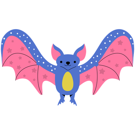 Chauve-souris d'Halloween  Illustration