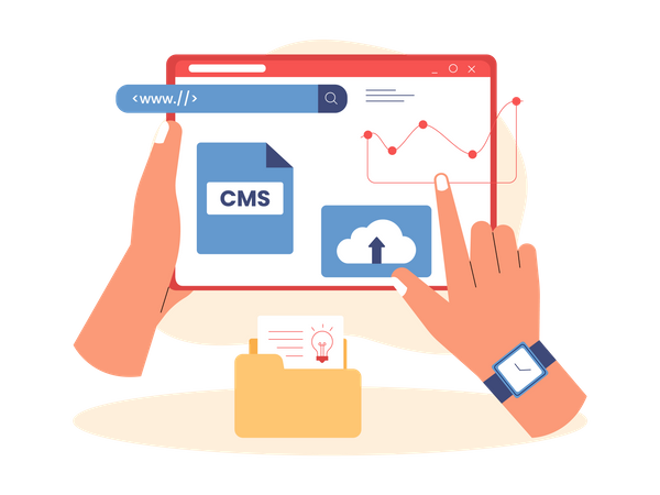 Check CMS analysis and upload cms file  Illustration