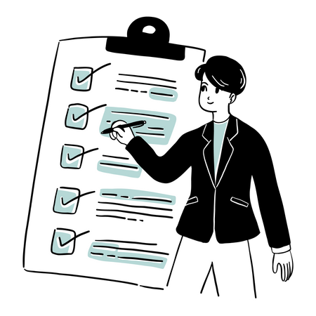 Check List  Illustration