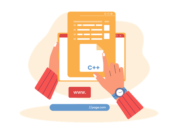 Check online programming file  Illustration