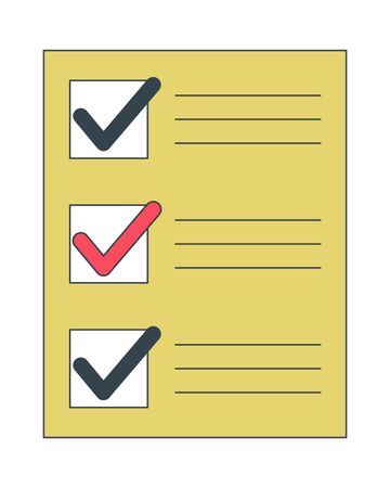 Checklist  Illustration