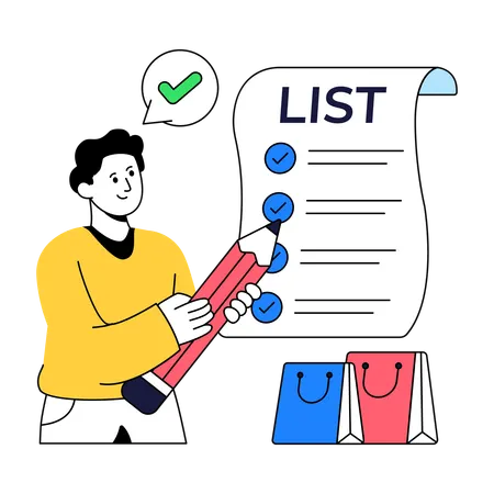 Checklist  Illustration