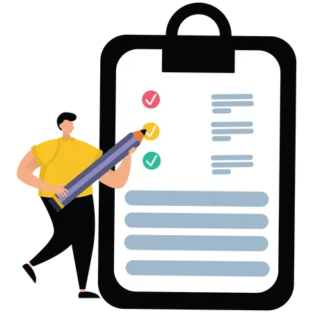 Checklist  Illustration