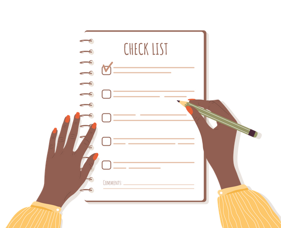 Checklist  Illustration