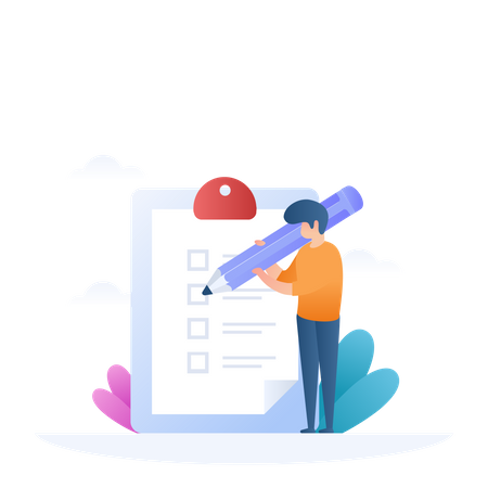 Checklist  Illustration