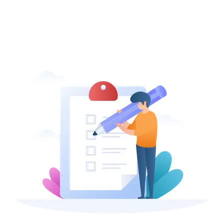 Checklist  Illustration