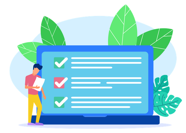 Checklist  Illustration