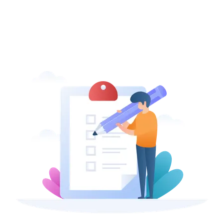 Checklist  Illustration