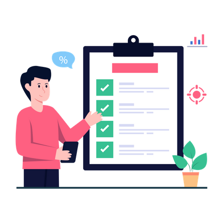 Checklist  Illustration