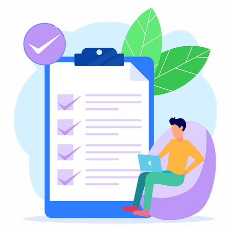 Checklist  Illustration