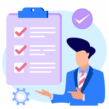 Checklist  Illustration