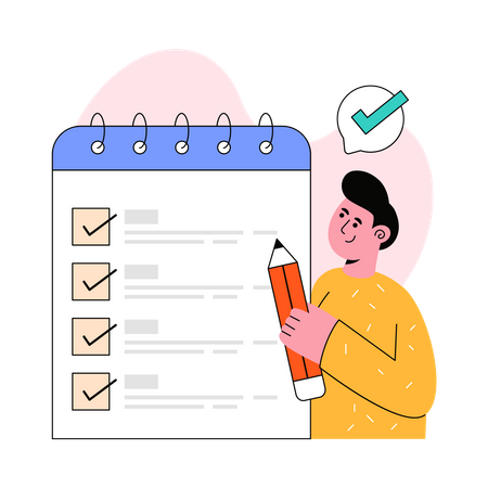 Checklist  Illustration