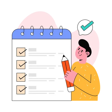 Checklist  Illustration