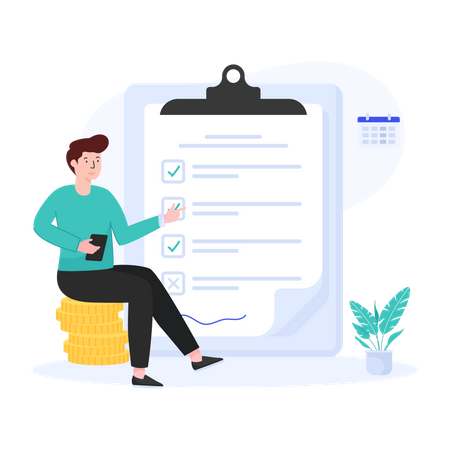 Checklist  Illustration