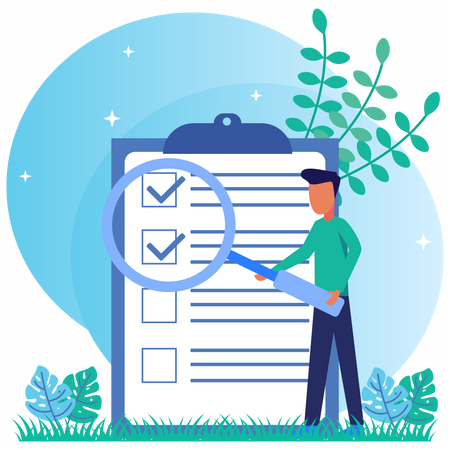 Checklist  Illustration