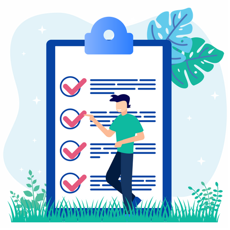 Checklist  Illustration