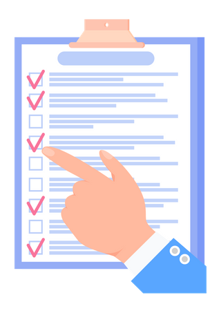 Checklist  Illustration