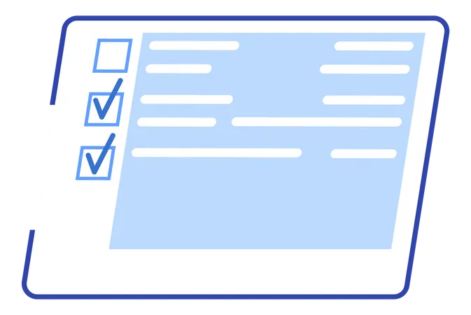 Checklist  Illustration