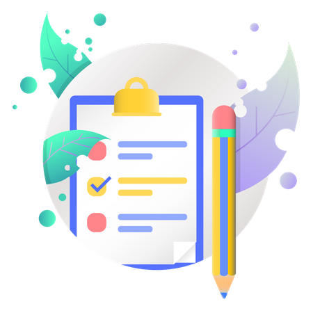 Checklist  Illustration