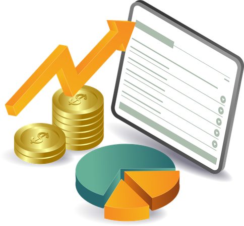 Checklist of management business financial reports  Illustration