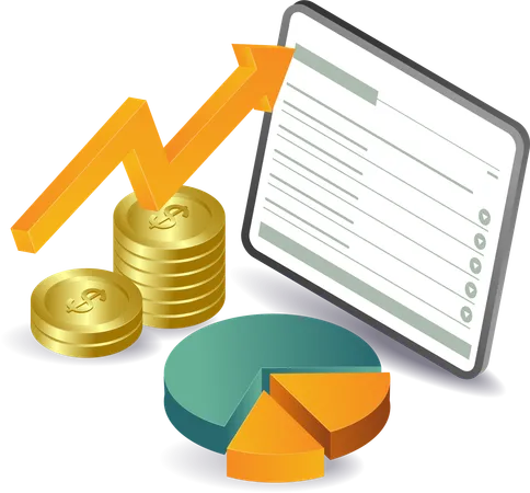 Checklist of management business financial reports  Illustration