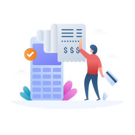 Checkout  Illustration