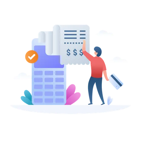 Checkout  Illustration