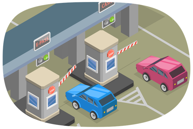 Checkpoint With Barriers  Illustration