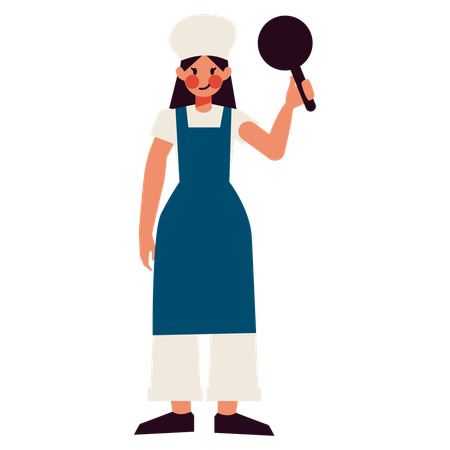 Chefe de cozinha  Ilustração