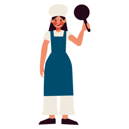 Chefe de cozinha  Ilustração