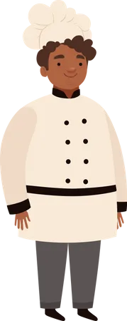 Chef africain  Illustration