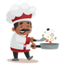 illustration for chef